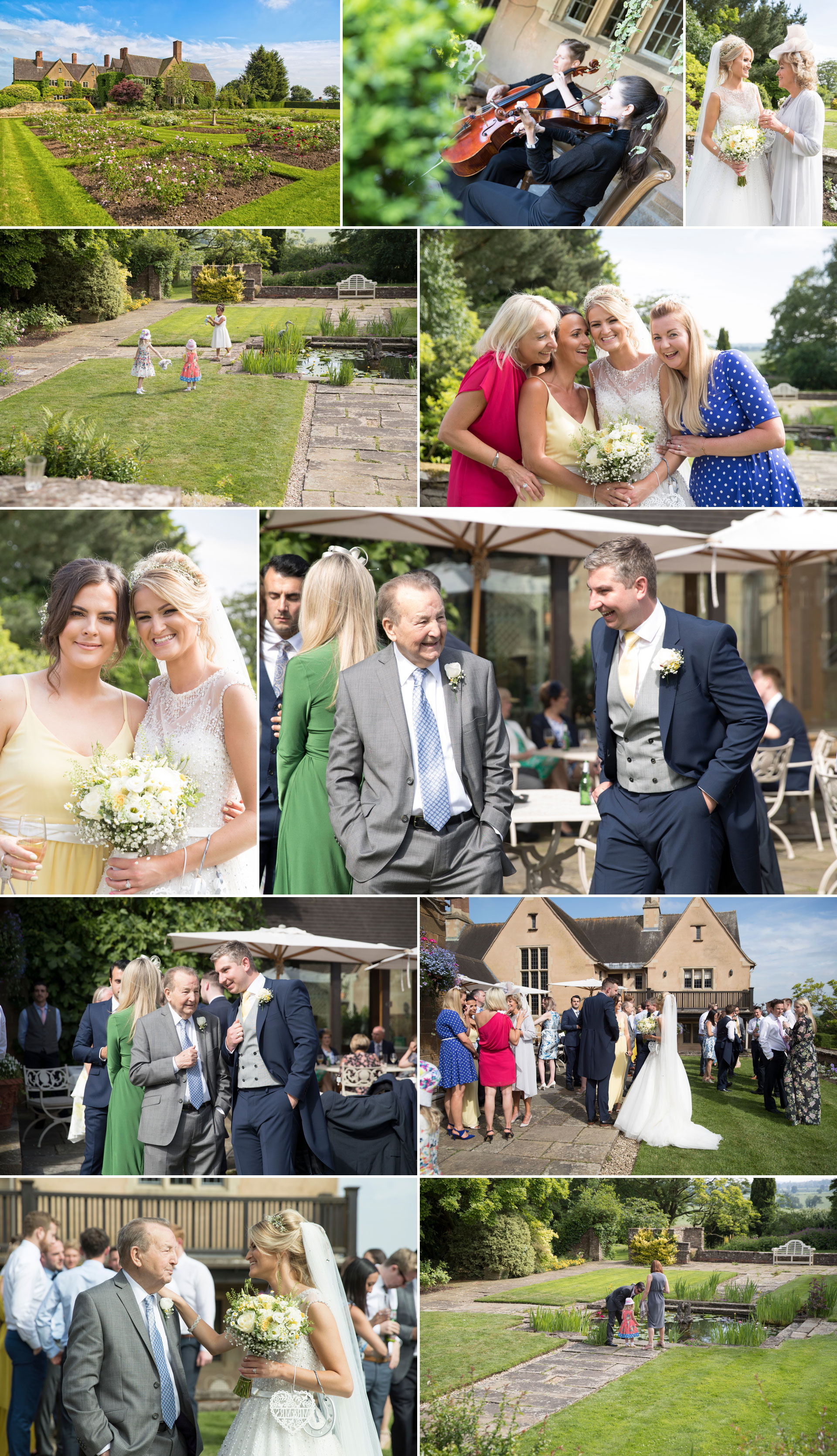 wedding photography at Mallory Court 