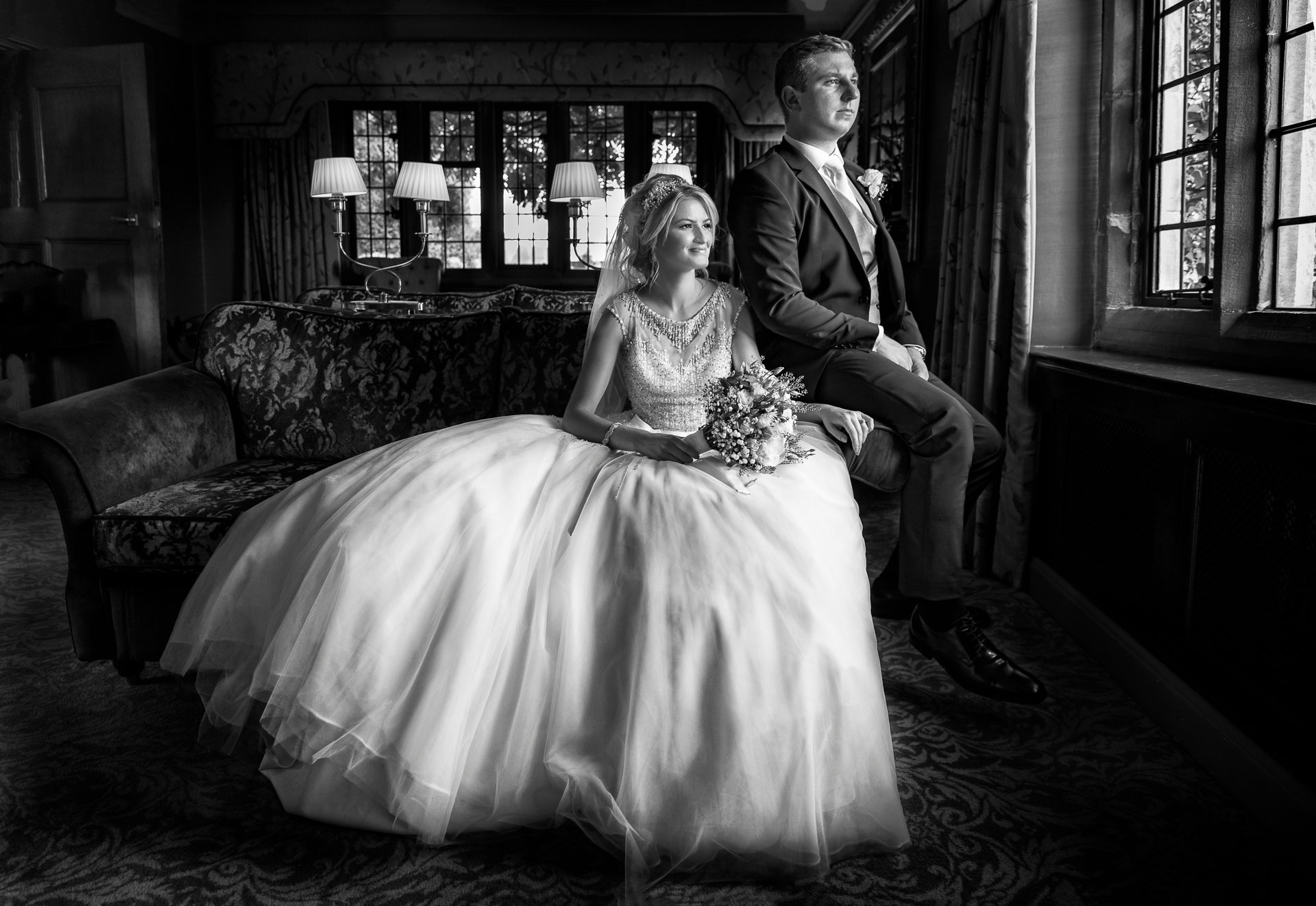 wedding photography at Mallory Court 