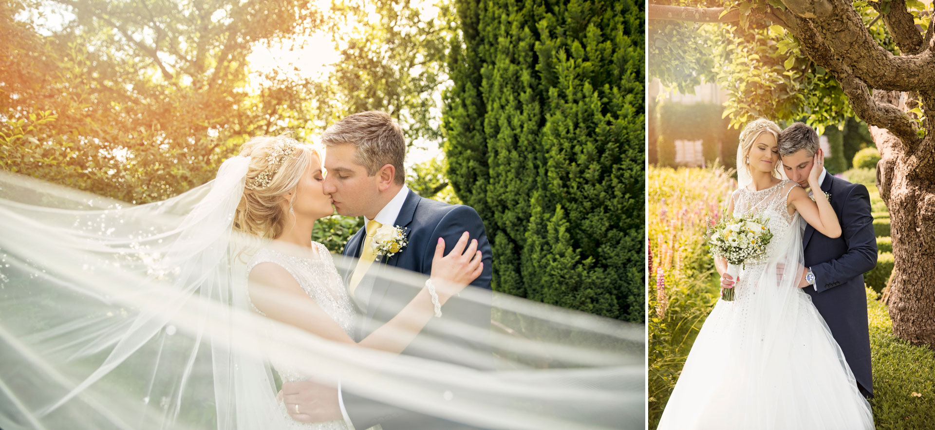 wedding photography at Mallory Court 