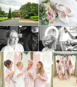 Bridal preparation at Ardencote manor