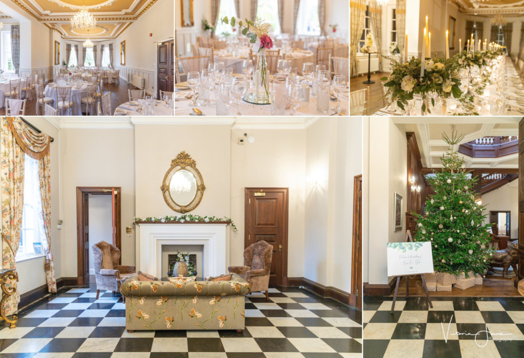 Entrance of Bourton Hall & Main banquet hall